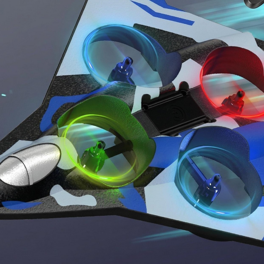 Remote-controlled aircraft fighter jets