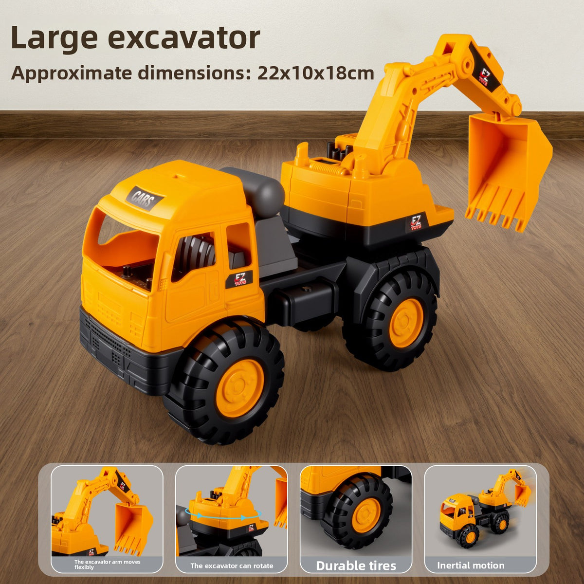 Inertial Engineering Vehicle Toy Set