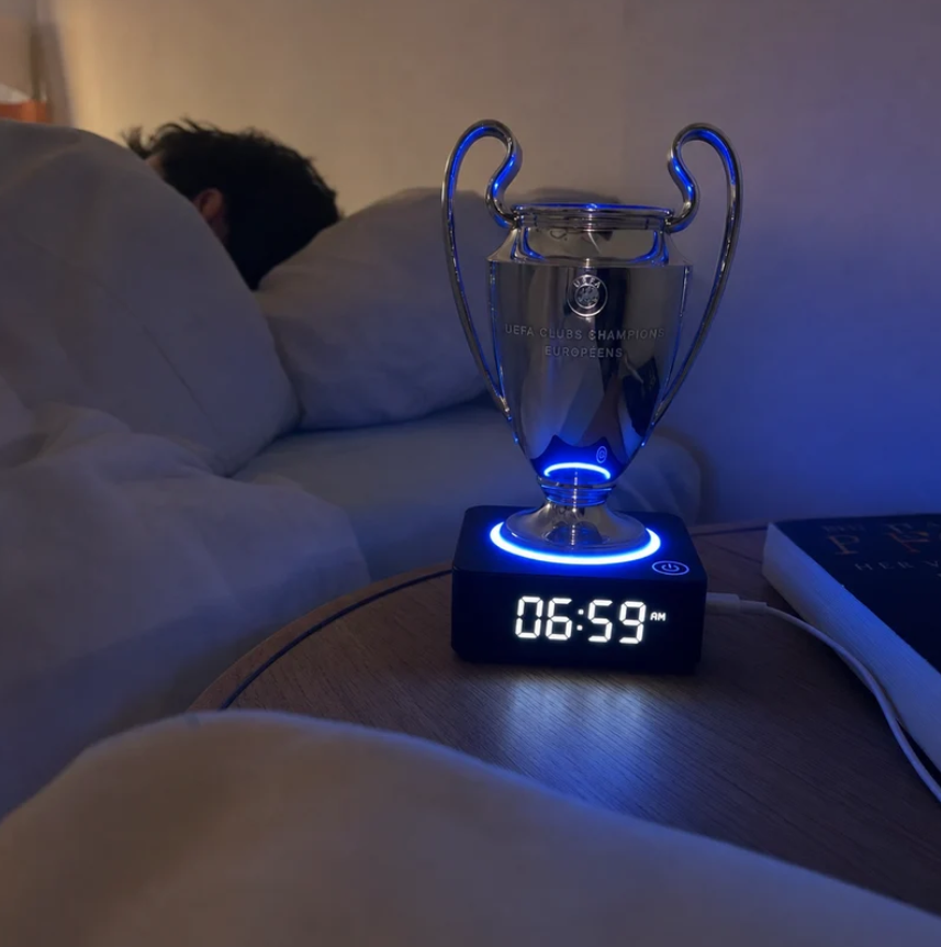 UCL Clock – Yukilook Champions League Trophy Alarm Clock