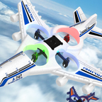 Remote-controlled aircraft fighter jets