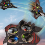Remote-controlled aircraft fighter jets