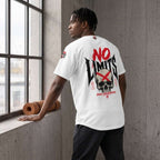 No Limits skull graphic performance jersey with UPF 50+ sun protection