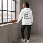 Unisex Gildan Heavy Blend™ hoodie in soft cotton-poly blend with front pocket and double-lined hood